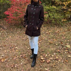 womens wool coat. NEW